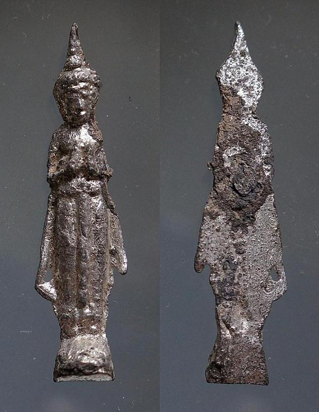 พระกรุเนื้อชินเงินวัดเกาะสัมพันธวงค์6องค์