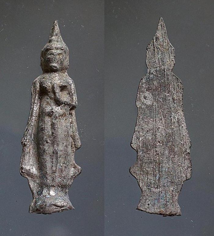 พระกรุเนื้อชินเงินวัดเกาะสัมพันธวงค์6องค์