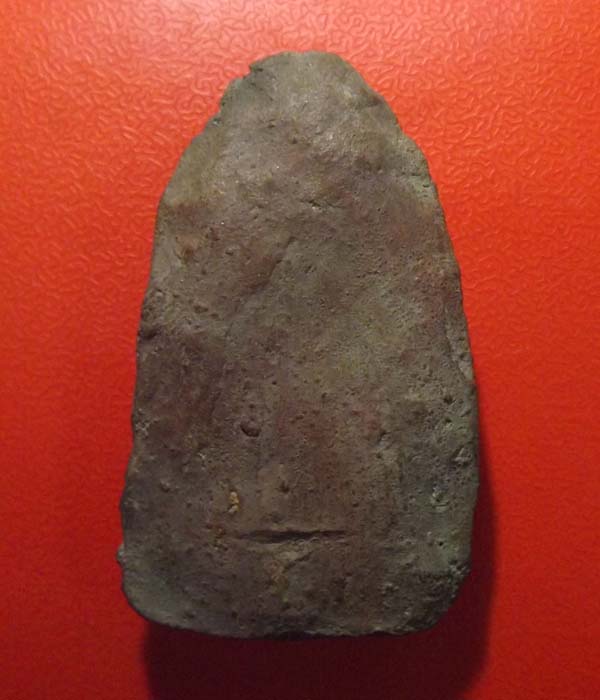 พระศิลปะทว่ราวดี กรุเขาหินกลิ้ง จ.ลพบุรี เนื้อดินเผาแกร่ง ขนาดบูชา