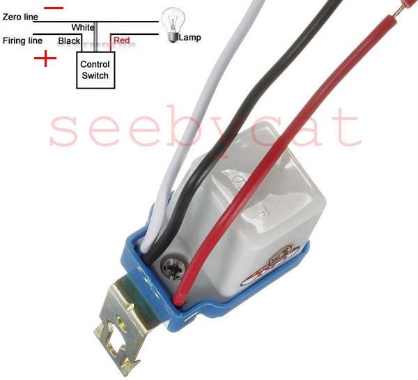 สวิตช์ไฟ เปิด/ปิดอัตโนมัติเวลากลางคืน ใช้นอกอาคาร ไฟตามถนน