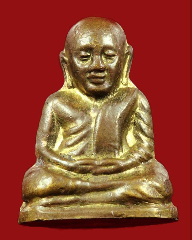 รูปเหมือนปั๊มหลวงพ่อเงิน บางคลาน รุ่นสร้างอำเภอตะพานหิน