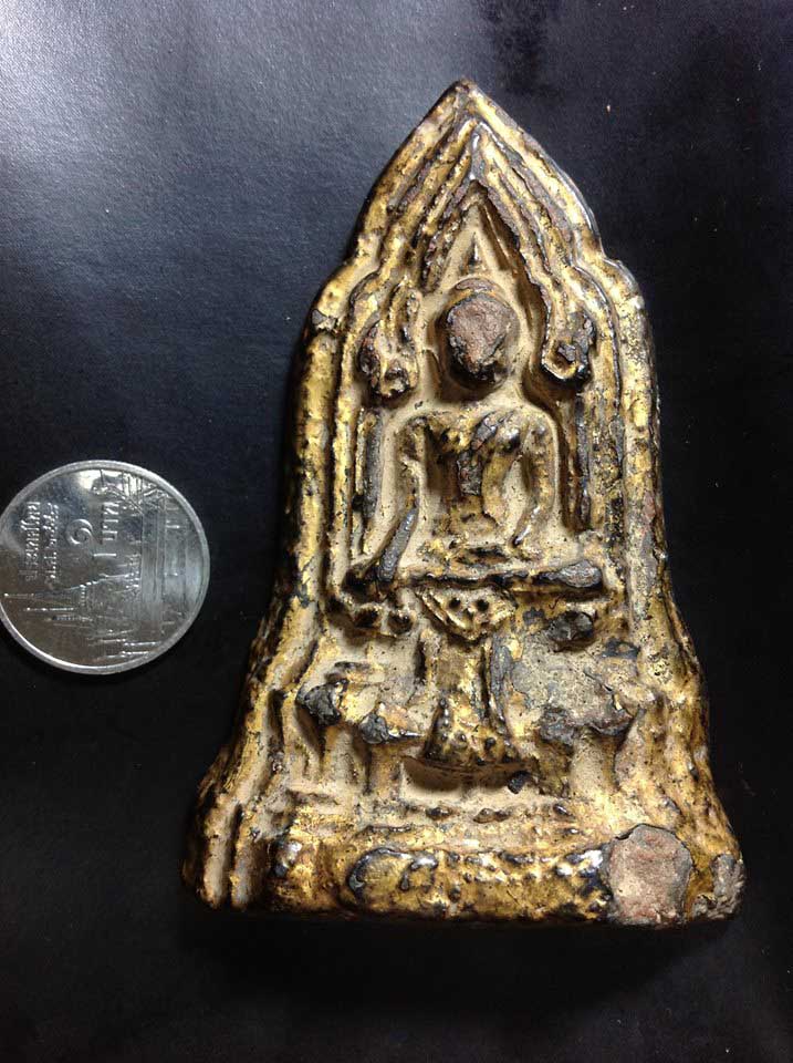 โคนสมอ ปางมารวิชัย ลงรักปิดทองเดิม สภาพสวยมาก ไม่แพงครับ