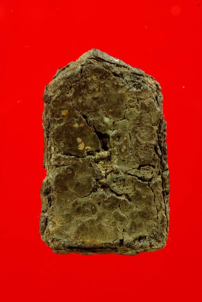 พระซุ้มไข่ปลา กรุวัดป่าแตง เนื้อชินเงิน อยุธยา