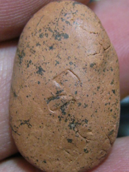 พระพิมพ์พระคง เนื้อดิน กรุวัดคู้ยาง จ.กำแพงเพชร สภาพพอสวย 