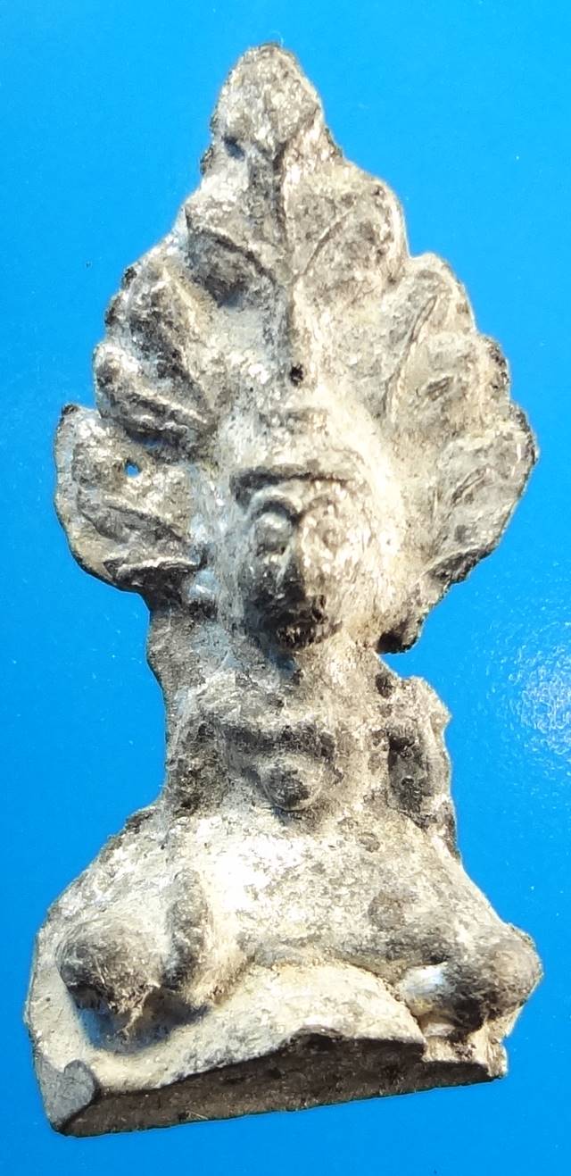  พระกรุ วัดเลียบ ชินเงิน ปรกโพธิ์ พิมพ์นี้หายาก