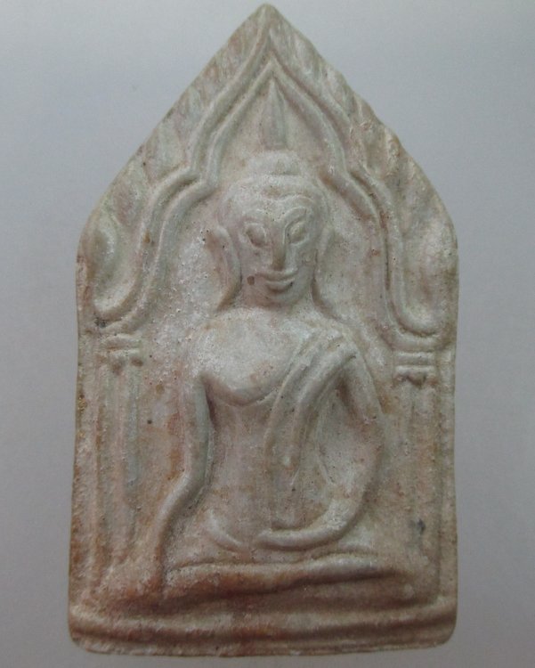 ขุนแผน หลังรูปเหมือน พิมพ์ใหญ่ หลวงพ่อลำใย วัดสะแก อยุธยา