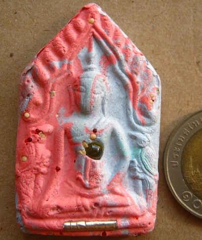 ขุนแผน ครูบากฤษณะ วัดป่ามหาวัน จ.นครราชสีมา ตะกรุดเงิน หายาก