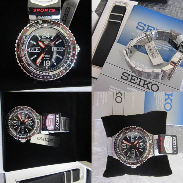 นาฬิกา Seiko 5 Sport รุ่น Aviator Automatic ของแท้ มือ 2