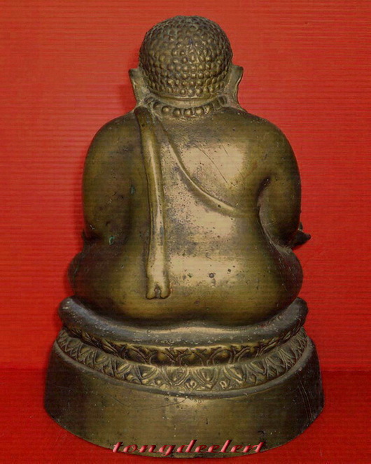 พระสังกัจจายน์บูชา หน้าตัก 4.5 นิ้ว ใต้ฐานดินไทยค่ะ