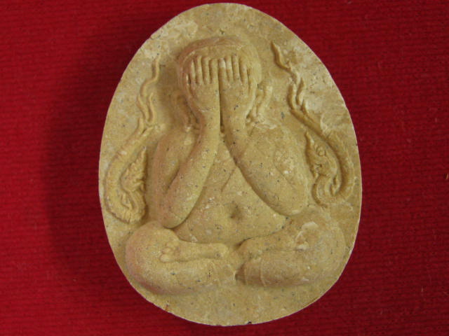 พระผงปิดตาจัมโบ้ ... หลวงปู่คำ พันธ์ รุ่นอุดมความสุข ปี40 ส วย ๆๆๆ กล่องเดิม