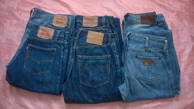 โล๊ะครับกางเกงยีนส์เก่า