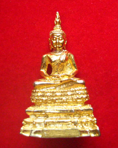 รูปหล่อพระพุทธอุดกริ่ง สวยไม่ทราบที่ ตอกโค้ด ว.ม