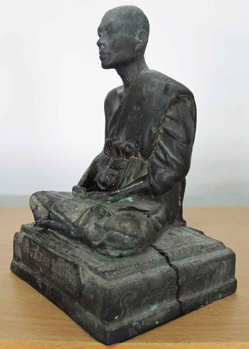 พระบูชา หลวงพ่อนิ่ม วัดลานช้าง จ.อ่างทอง ขนาดหน้าตัก 4 นิ้ว