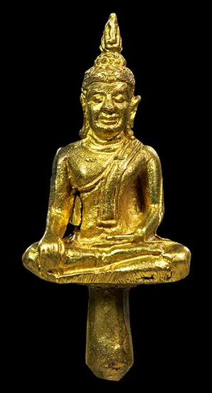 พระยอดธง ไม่รู้ที่ เนื้อทองดหลือง