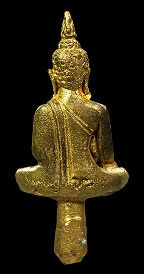 พระยอดธง ไม่รู้ที่ เนื้อทองดหลือง