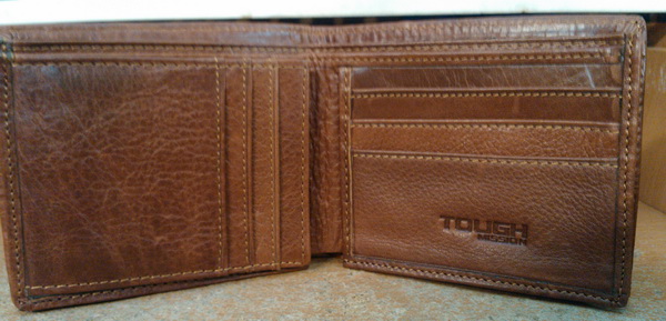 กระเป๋าสตางค์ TOUGH หนังแท้ 3 พับ
