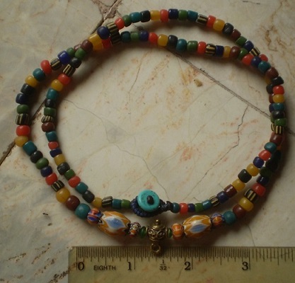 สร้อยลูกปัดแท้  หัวขุน เคาะเดียว 