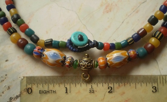 สร้อยลูกปัดแท้  หัวขุน เคาะเดียว 