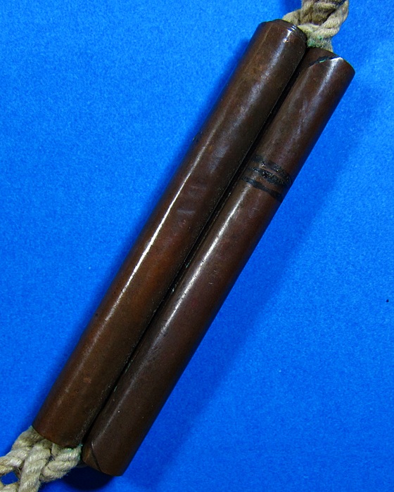 ตะกรุดสองดอก หลวงพ่อจง วัดหน้าต่างนอก