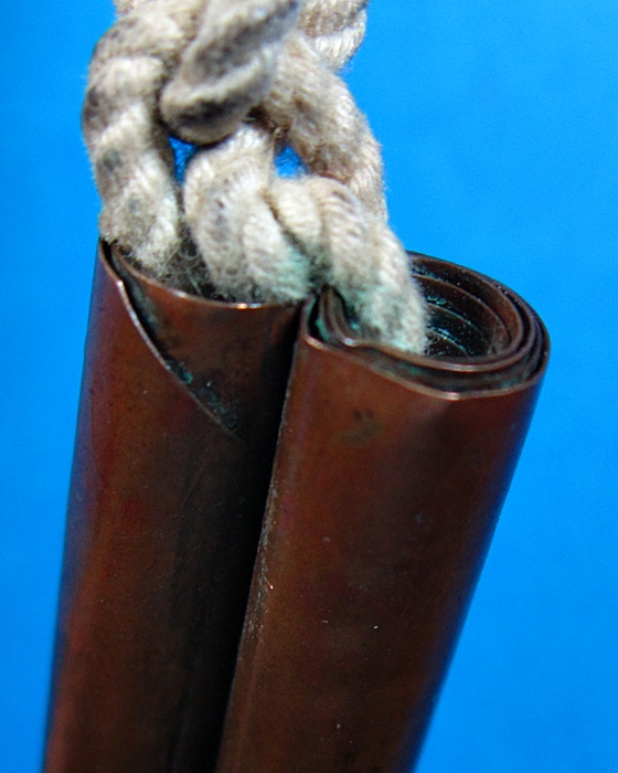 ตะกรุดสองดอก หลวงพ่อจง วัดหน้าต่างนอก