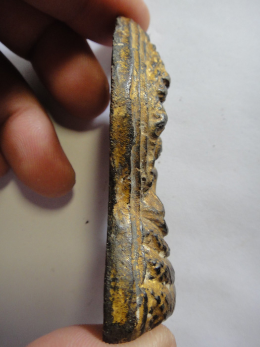 ***วัดใจ ฉลองวัดหยุด*** เคาะแรกแดงที่ 500 บาท โคนสมอปางนาคปรกเนื้อดินลงรักปิดทองเดิม เนื้อผ่าน 2 สี