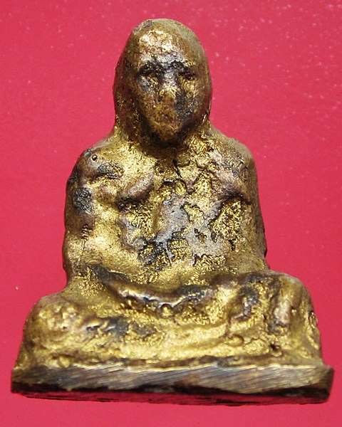 รูปหล่อโบราณหลวงพ่อเขียน  วัดสำนักขุนเณร จ.พิจิตร 