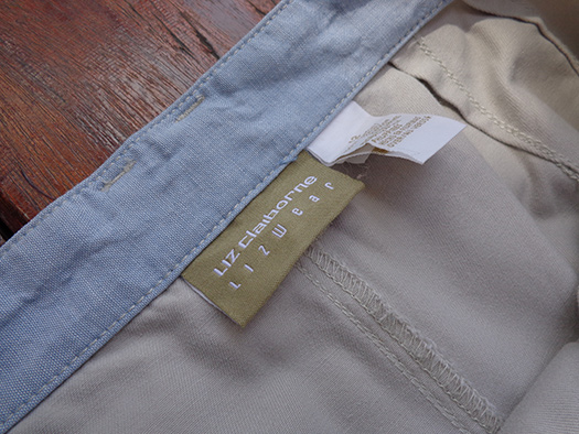 กางเกง LIZ Claiborne ของแท้ แบรนด์ดังจาก NEW YORK สหรัฐอเมริกา ใส่ได้ทั้งชาย-หญิง ทรงลำลองUNISEX