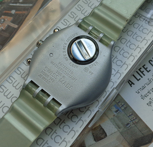 นาฬิกา swatch ของแท้ swiss สปอร์ตโครโนกราฟ man size พร้อมกล่อง