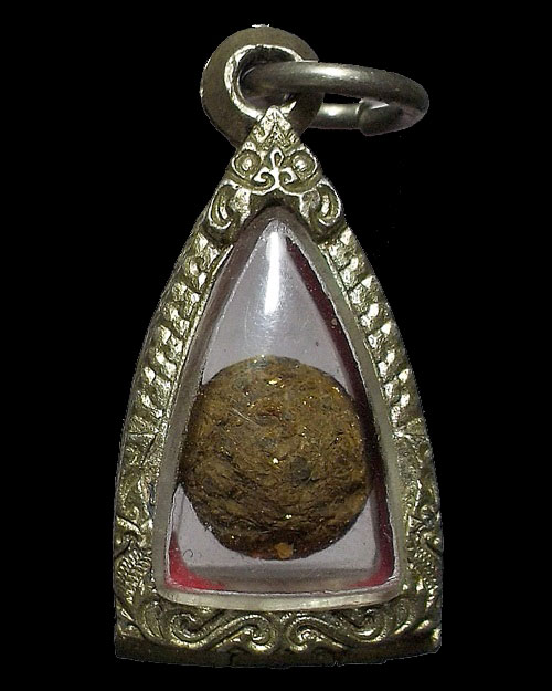 ลูกอมยาฉุน หลวงพ่อสงฆ์ วัดเจ้าฟ้าศาลาลอย จ.ชุมพร พร้อมตลับเงิน