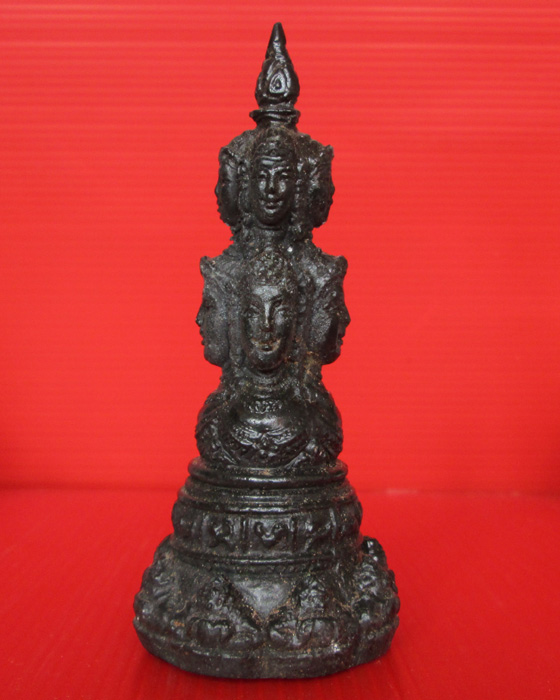 ยอดเสาเศียรองค์พ่อจตุคามรามเทพ รุ่นสองพระธาตุศรีวิชัย