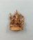 พระพิฆเนศ เทวสถานโบสถ์พราหมณ์ ปี39 ฝังพลอยไพลิน เนื้อบรอนส์ มีโค๊ด No.3810 #3