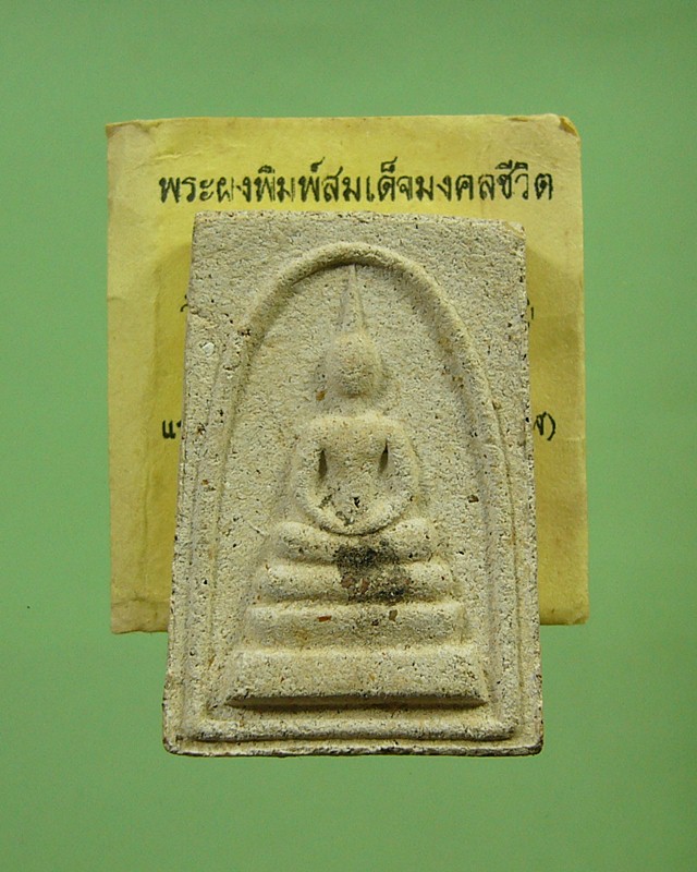 พระสมเด็จมงคลชีวิต หลวงปู่ทองพูล สิริกาโม วัดสามัคคีอุปถัมภ์(ภูกระแต) บึงกาฬ