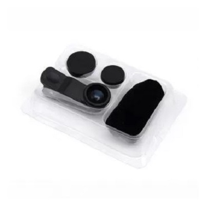 Universal Clip Lens 3 in 1 - Black