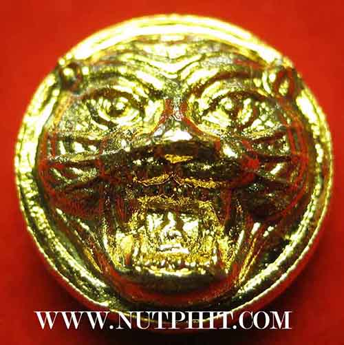 กระดุมหน้าเสือ ลพ.เปิ่น วัดบางพระ นครปฐม 3 องค์+แหวนเสือ*110