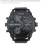 Luxury Military Army Dual Time Quartz Large Dial Wrist Watch Oulm Black