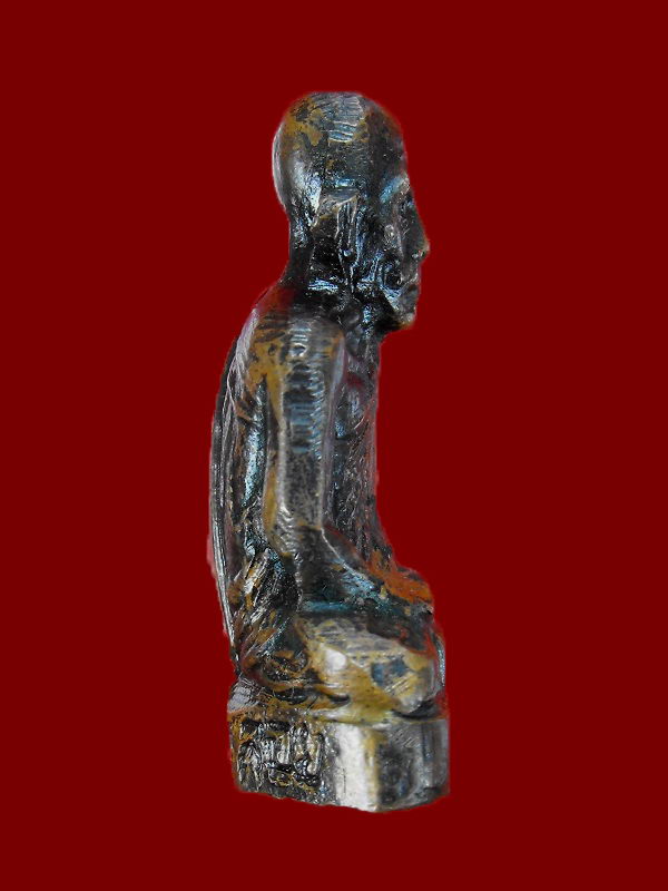 ลอยองค์ หลวงพ่อสงฆ์ วัดเจ้าฟ้าศาลาลอย "รุ่นปี2509."...เนื้อทองแดงรมดำ บล็อกหนังสือจม