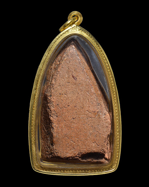 พระขุนแผนพลายคู่ตัดเดี่ยว กรุบ้านกร่าง จ.สุพรรณบุรี พิมพ์หน้าเทวดาซุ้มเส้นคู่ มีหน้าตา เนื้อดิน สภาพ