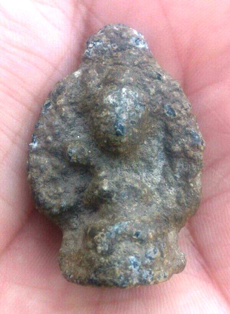 พระอุปคุต 2 หน้า กรุวังบัว