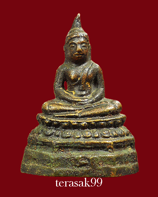 พระกริ่ง ร.ด.ปี2506 เนื้อทองผสม พิมพ์ฐานสูง(ไม่อุดกริ่ง) องค์ที่2