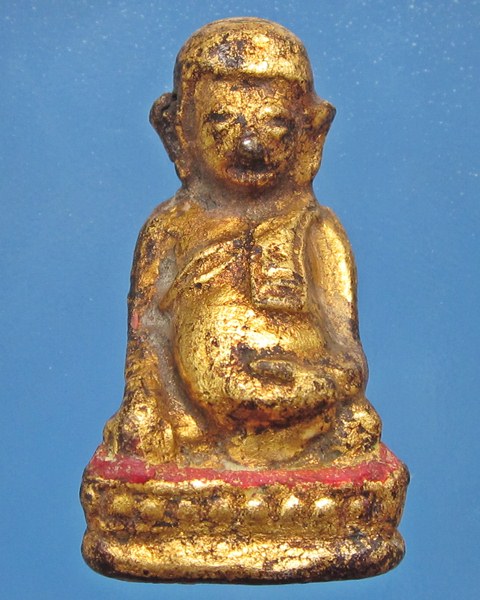 พระเนื้อตะกั่วลงรัก ปิดทอง ร่องชาด กรุวัดเชิงท่า จ.นนทบุรี