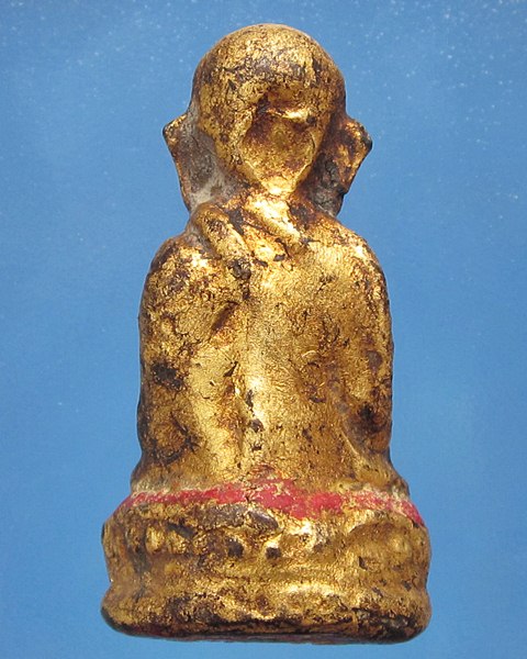 พระเนื้อตะกั่วลงรัก ปิดทอง ร่องชาด กรุวัดเชิงท่า จ.นนทบุรี