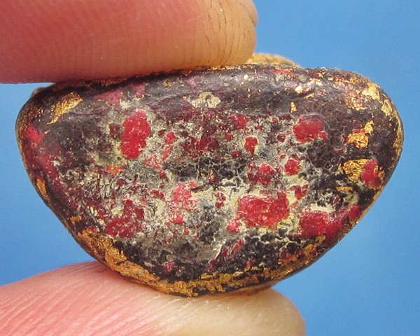 พระเนื้อตะกั่วลงรัก ปิดทอง ร่องชาด กรุวัดเชิงท่า จ.นนทบุรี