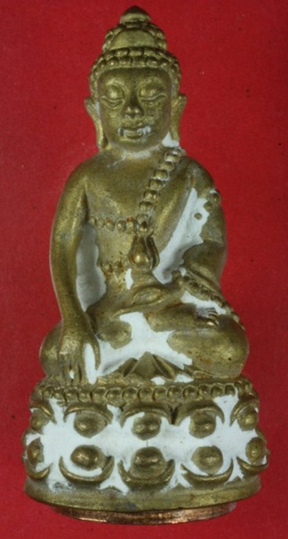 เคาะเดียว >>พระกริ่งปฐวีธาตุ หลวงปู่คำพันธ์ โฆษปัญโญ จ.นครพนม เนื้อทองผสม หมายเลข ๑๕๕