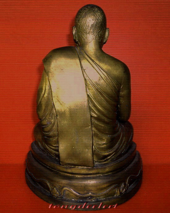 รูปหล่อบูชาหลวงพ่ออุตตมะ วัดวังก์วิเวการาม จ.กาญจนบุรี รุ่นอายุ 90 ปี สวยมากค่ะ