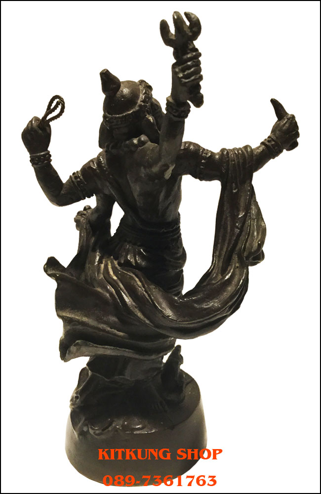 พระพิฆเณศปางมหาเทพศิลปะของแผ่นดิน 3.9 นิ้ว (๓๕๔)