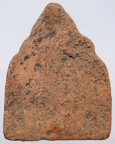 พระเนื้อดิน พิมพ์พระพุทธประทับสมาธิ ศิลปงดงาม สภาพสวยผิวเดิม