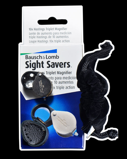 กล้องBausch&Lomb Hasthing Triplet 10X เลนส์แก้วใส3ชั้น ของแท้ Made in USA+อุปกรณ์ครบ