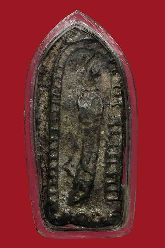 พระลีลาพิมพ์สองหน้า กรุวัดชุมนุมสงฆ์