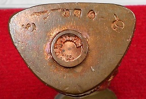 รูปหล่อหลวงตามหาบัว เนื้อนวะแก่เงิน ปี 53 สวยๆ