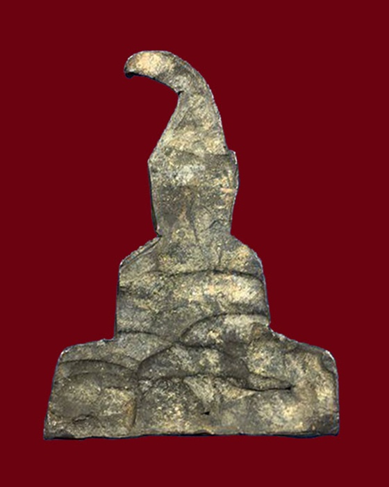 พระท่ากระดานเสาร์5หน้าโบสถ์ (ตัดสิ่ว)หลวงพ่อนารถ วัดศรีโลหะฯ กาญจนบุรี